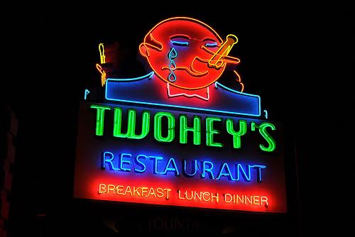 | The South Pasadenan | South Pasadena News PHOTO: provided by Twohey's | The South Pasadenan | The iconic "Stink-O" neon sign at Twohey's restaurant in South Pasadena.