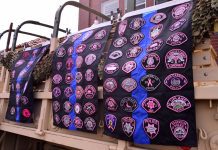 Pink Patch Project | Ardent Supporter’s Massive Display for Breast Cancer Awareness Month