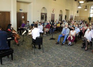 First Restoration Concert Packs Community Room at Library