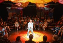 EVERY BRILLIANT THING opens at Geffen Playhouse PHOTO: Isaak Berliner | Daniel K. Isaac in Every Brilliant Thing at Geffen Playhouse. Directed by Colm Summers.