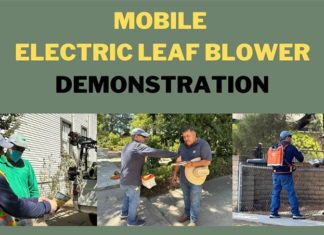 The “No Gas South Pas” Effort Continues | AGZA & Electric Leaf Blowers