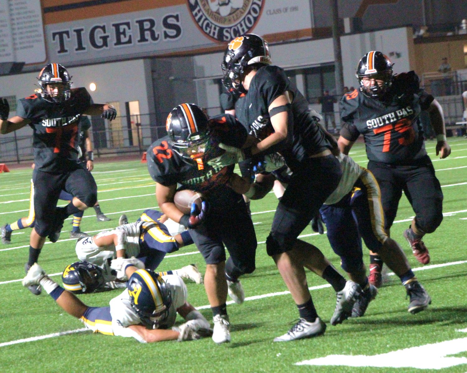 PHOTO: Henk Friezer | The South Pasadenan | SPHS vs Alhambra, September 16, 2023.