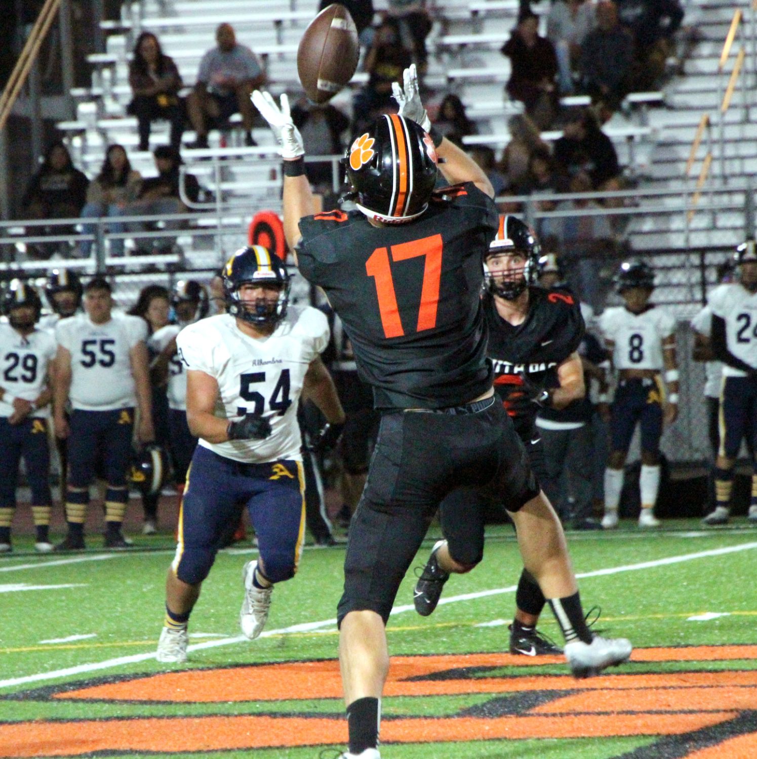 PHOTO: Henk Friezer | The South Pasadenan | SPHS vs Alhambra, September 16, 2023.