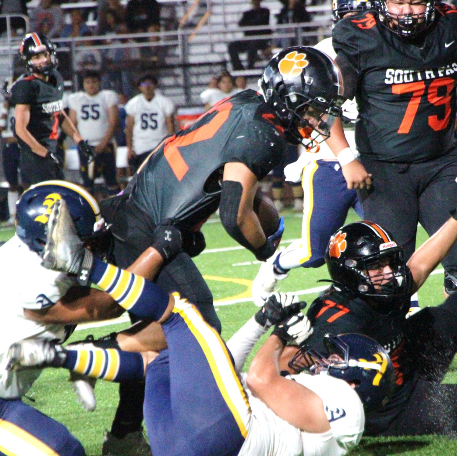 PHOTO: Henk Friezer | The South Pasadenan | SPHS vs Alhambra, September 16, 2023.