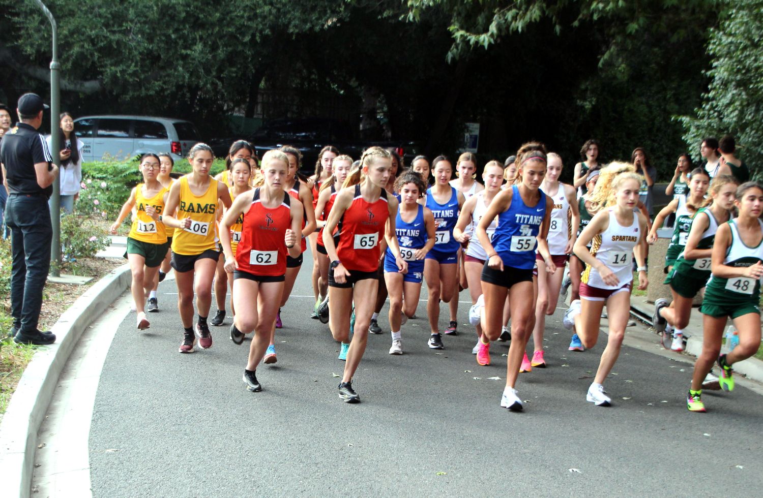 | The South Pasadenan | South Pasadena News PHOTO: Henk Friezer | The South Pasadenan | SPHS Cross Country at Rio Hondo League meet held at San Marino's Lacy Park.