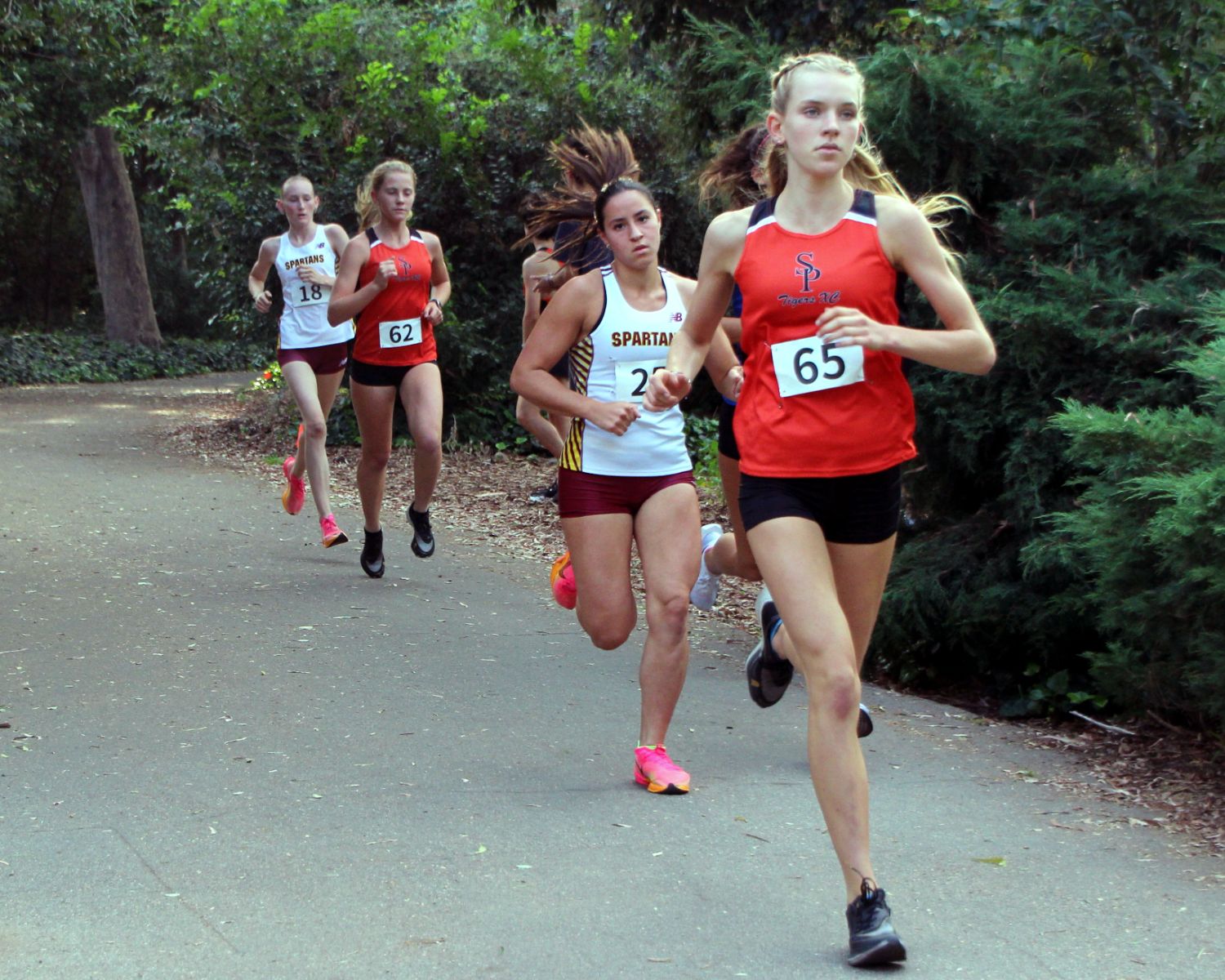 | The South Pasadenan | South Pasadena News PHOTO: Henk Friezer | The South Pasadenan | SPHS Cross Country at Rio Hondo League meet held at San Marino's Lacy Park.