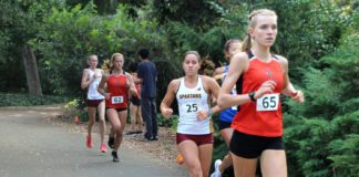 PHOTO: Henk Friezer | The South Pasadenan | SPHS Cross Country at Rio Hondo League meet held at San Marino's Lacy Park.