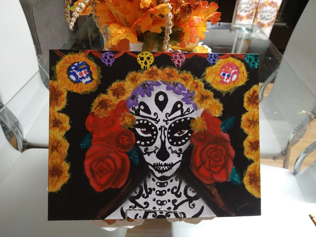 PHOTO: provided by Pasadena Tournament of Roses | The South Pasadenan | 2022 entry for the Tournament of Roses Dia de los Muertos art competition.