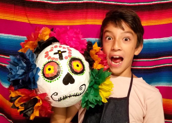 PHOTO: provided by Pasadena Tournament of Roses | The South Pasadenan | A 2022 entry for the Tournament of Roses Dia de los Muertos art competition.