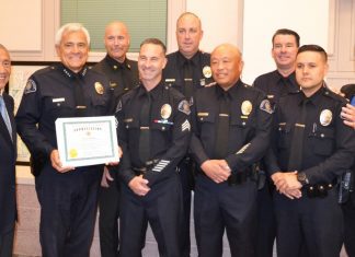 SPPD Recognized for Assistance During Wildfires
