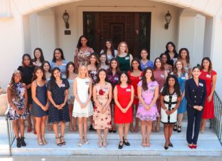 Rose Parade 2024 Royal Court Finalists Selected PHOTO: provided by Pasadena Tournament of Roses | The South Pasadenan | The 28 Royal Court Finalists are: First row, from left: Mia Moore Walker, Flintridge Preparatory School, Giulia Bhatia, La Salle High School, Viridiana Sanchez, Rosemead High School, Kendall Cuxil, La Canada High School, Phoebe Ho, South Pasadena High School, Gabrielle Trujillo, Pasadena High School, Payson Dillon, La Canada High School, Kayla Dumas, EF Academy, Naomi Stillitano, Arcadia High School. Second row, from left: Halo Byrd, The Waverly School, Elizabeth Trinh, Mayfield Senior School, Cornelia Halferty, Mayfield Senior School, Evyn Ableson, La Salle High School, Mira Emamaullee, San Marino High School, Olivia Bohanec, La Salle High School, Clara Ortega, John Marshall Fundamental High School, Anna Shore, Temple City High School, Trinity Dela Cruz, John Marshall Fundamental High School. Third row, from left: Danielle Workman, Arcadia High School, Niyat Haregot, Arcadia High School, Allison Ingrassia, La Canada High School, Jessica Powell, Flintridge Preparatory School, EllaRyley Fortich, John Muir High School, Asha Morgan-Joseph, The Waverly School, Maya Dingle, La Canada High School. Top row, from left: Emmerson Tucker, Blair High School, Shivani Wadhwa, Arcadia High School, Marissa Cotte, Flintridge Preparatory School.