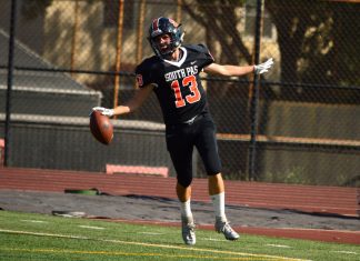SPHS Football | South Pasadena High Wins Against Pasadena Poly 34-20