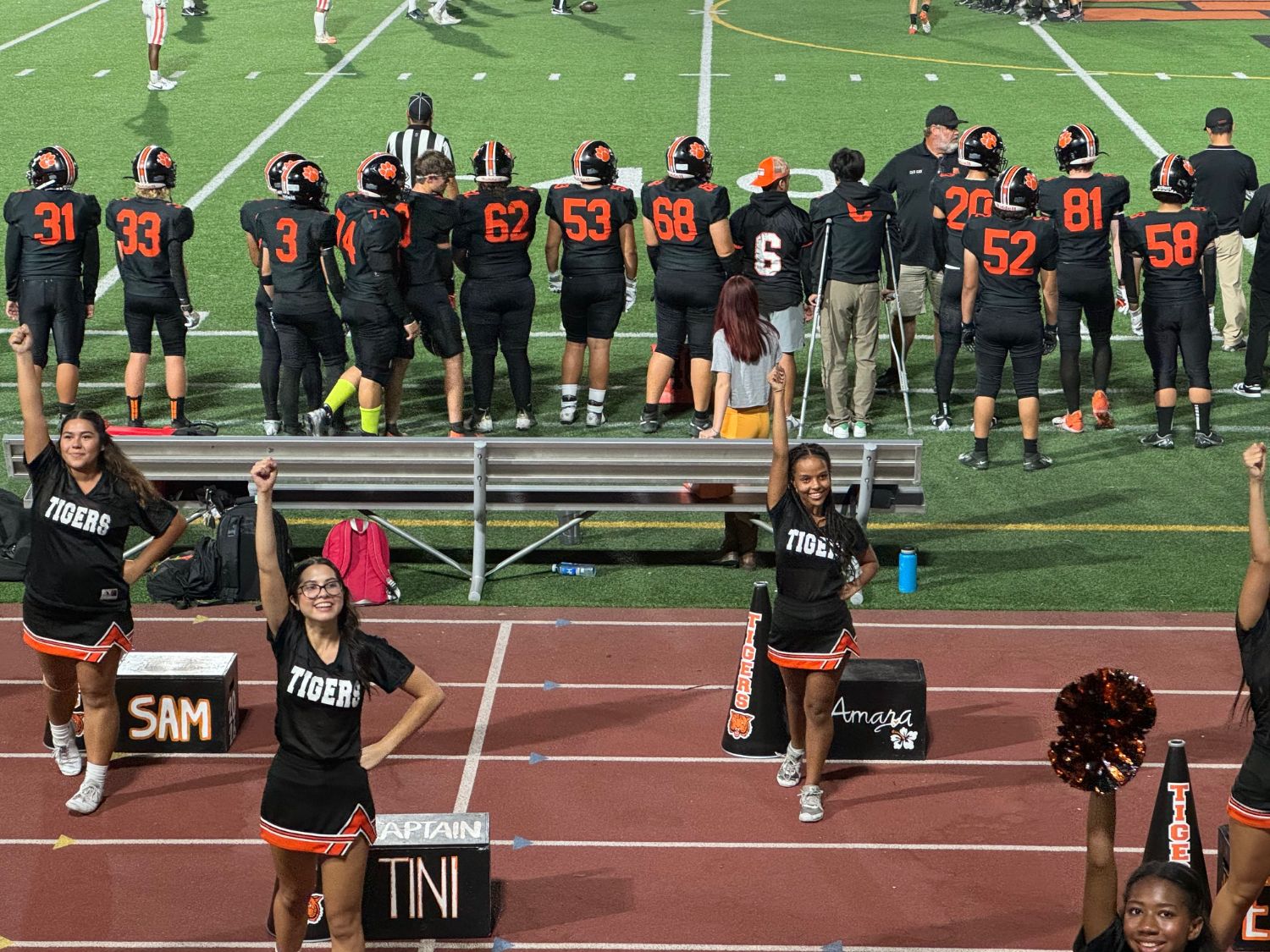 | The South Pasadenan | South Pasadena News PHOTO: Staff | The South Pasadenan | South Pasadena High returned to action turning away visiting Pasadena Poly 55-7 in the Rio Hondo League football season opener for both teams.