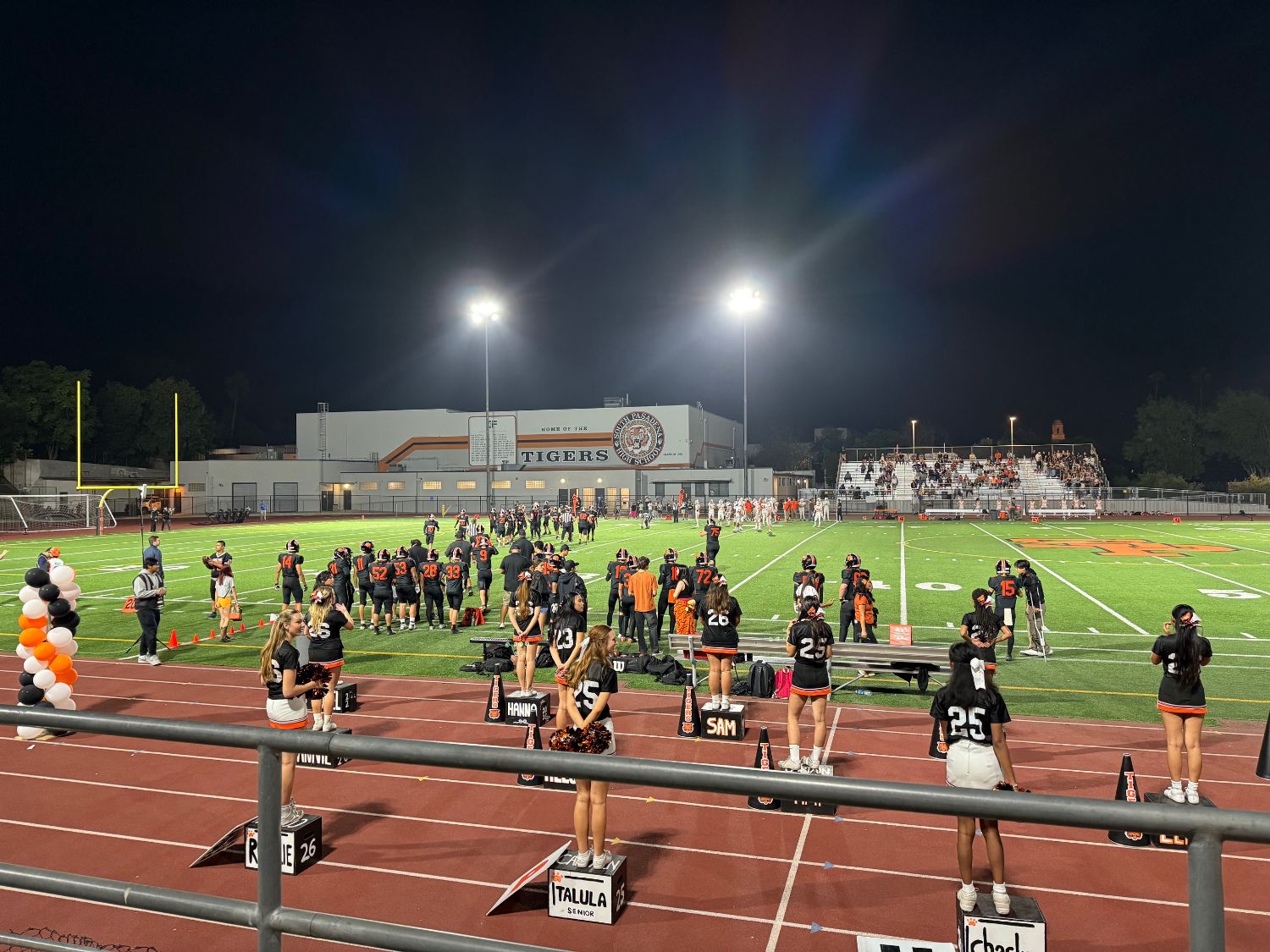 | The South Pasadenan | South Pasadena News PHOTO: Staff | The South Pasadenan | South Pasadena High returned to action turning away visiting Pasadena Poly 55-7 in the Rio Hondo League football season opener for both teams.