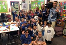 Marengo Elementary Kids Love Dodgers | Holly Lang’s Class Cheers for Championship