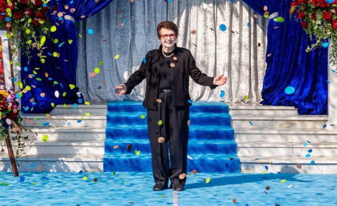 PHOTO: Kathy Schuh | The South Pasadenan | 2025 Rose Parade Grand Marshall Billie Jean King