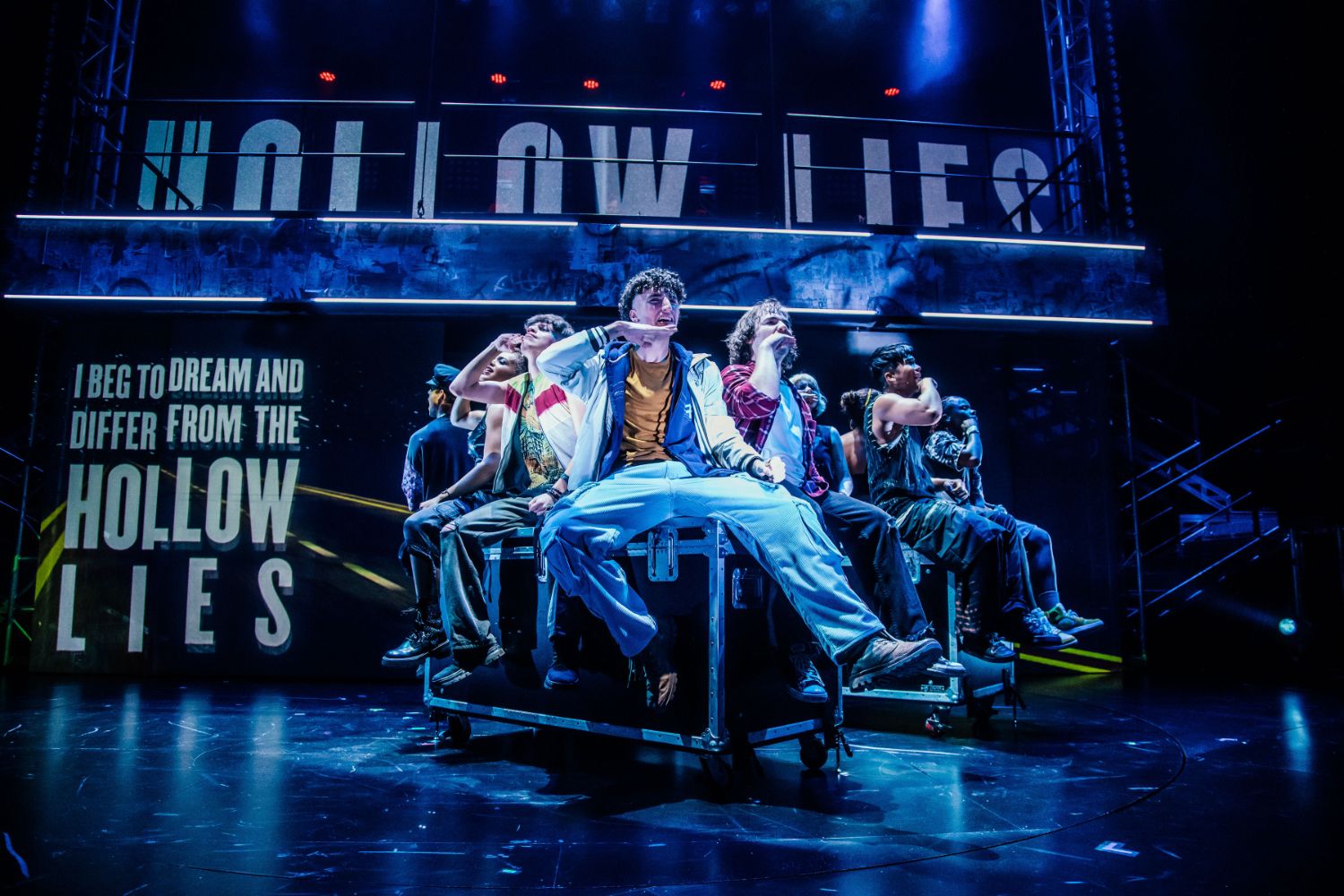 | The South Pasadenan | South Pasadena News PHOTO: Jeff Lorch | The South Pasadenan | The cast of American Idiot at the Mark Taper Forum.