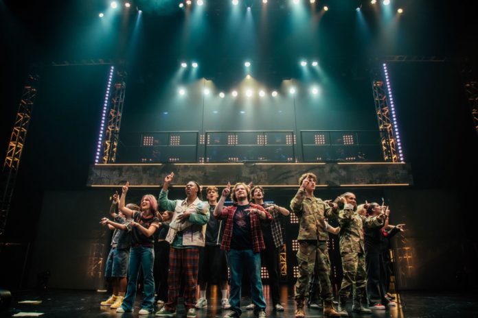 PHOTO: Jeff Lorch | The South Pasadenan | The cast of Green Day's "American Idiot" at the Mark Taper Forum. Produced by Center Theatre Group in collaboration with Deaf West Theatre.
