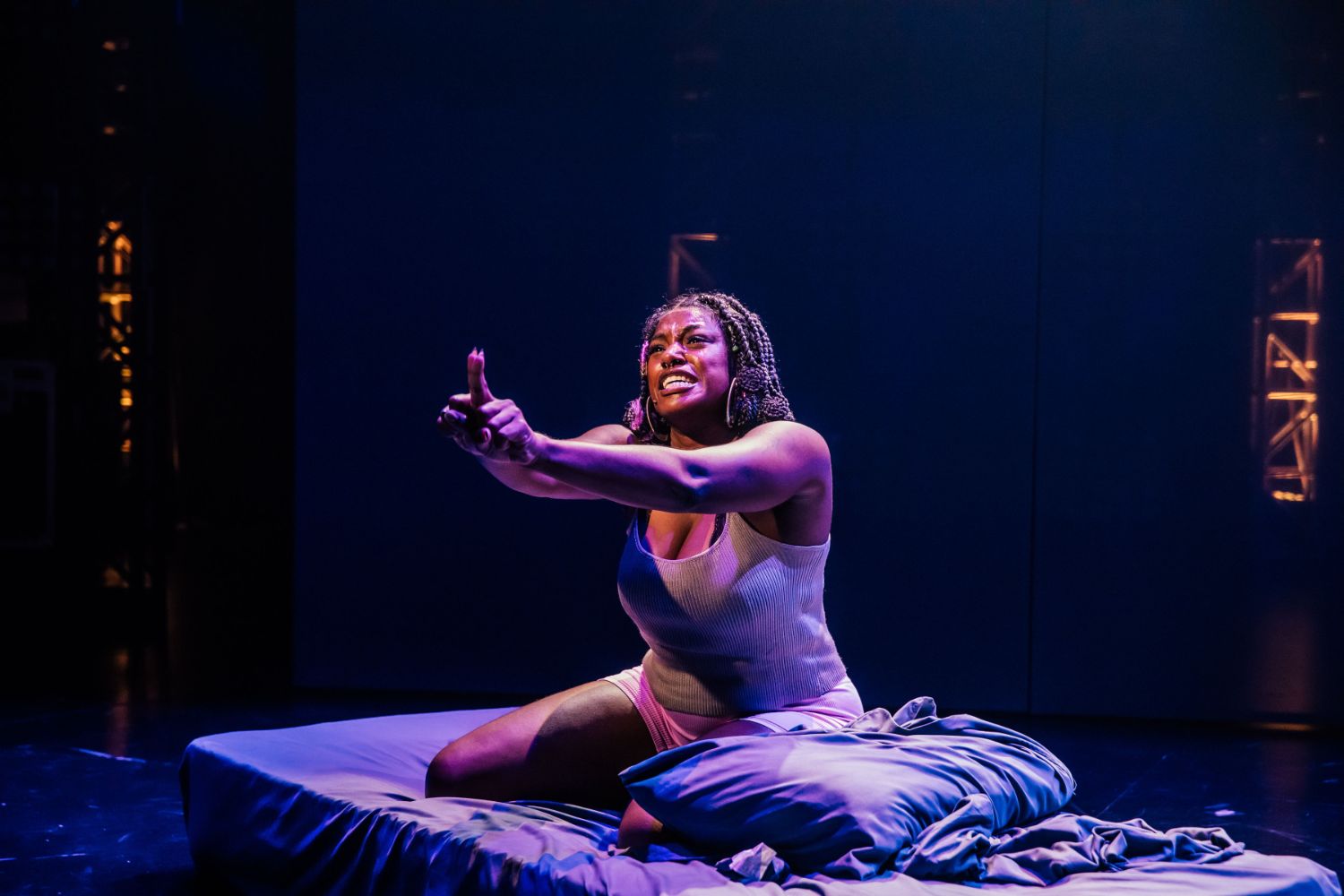 | The South Pasadenan | South Pasadena News PHOTO: Jeff Lorch | The South Pasadenan | Mars Storm Rucker in Green Day's "American Idiot" at the Mark Taper Forum.
