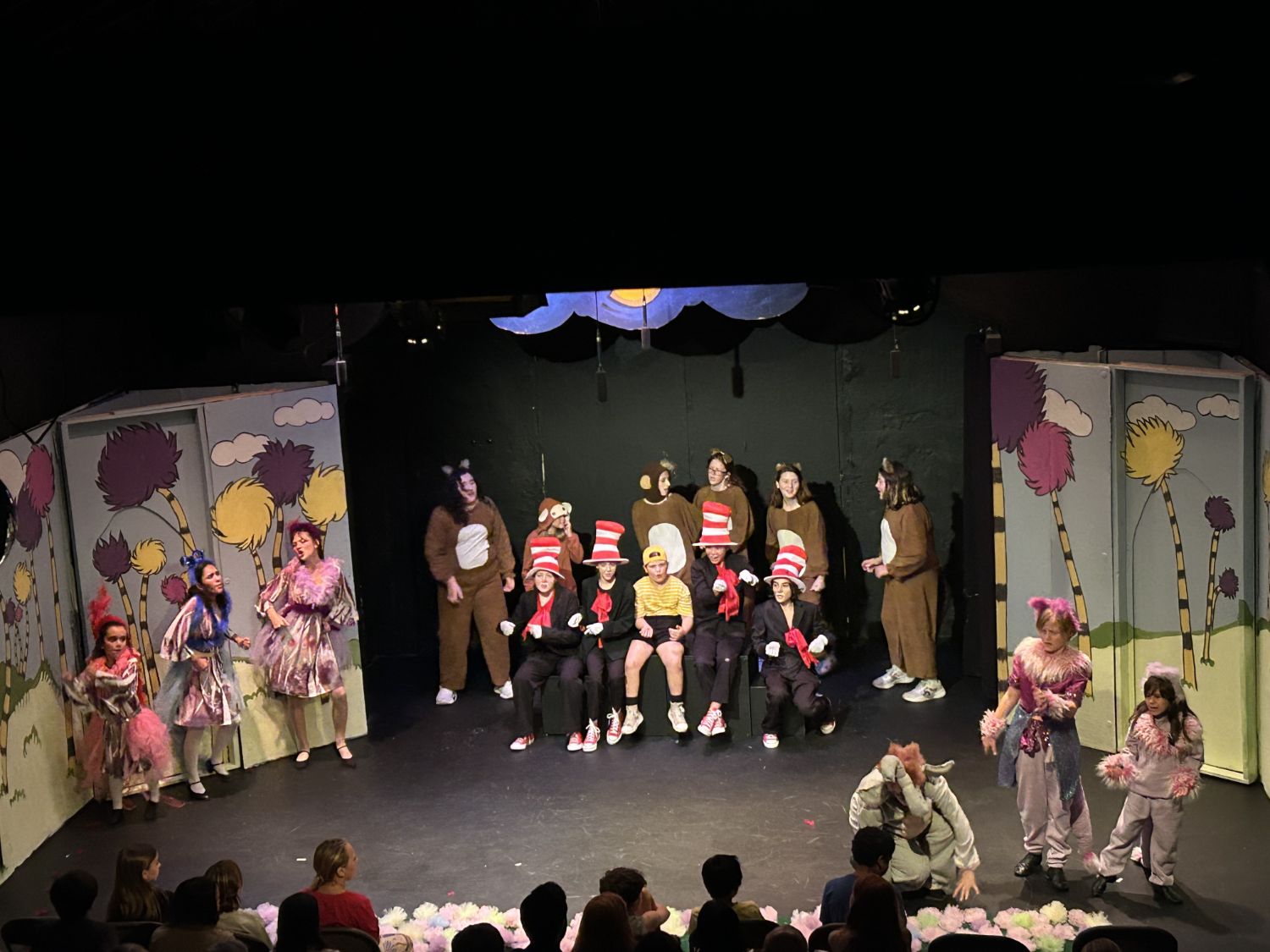 | The South Pasadenan | South Pasadena News PHOTO: Miranda Miller | The South Pasadenan | The cast of YSTA's Seussical Jr. on stage now at Fremont Centre Theatre.