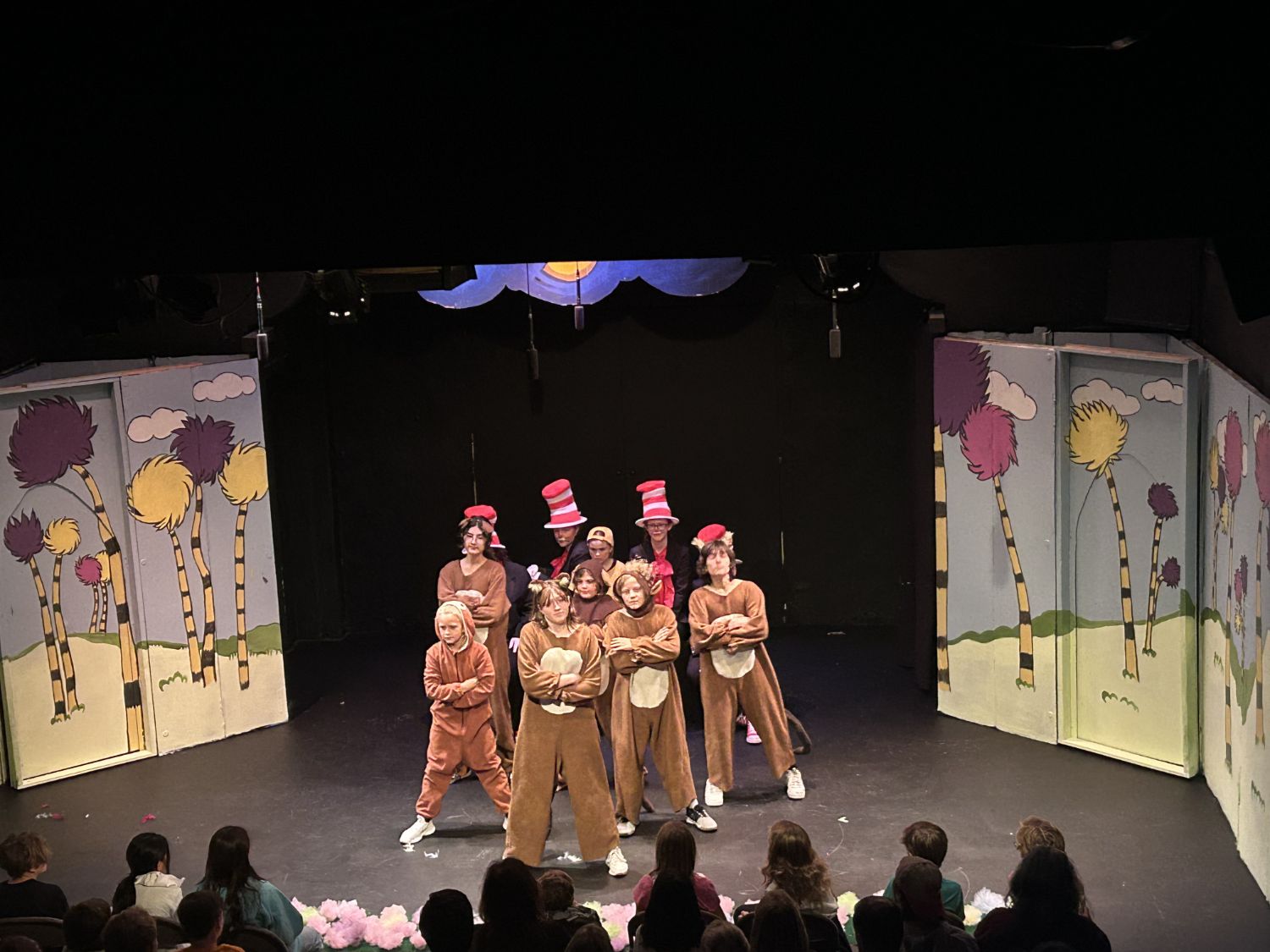 | The South Pasadenan | South Pasadena News PHOTO: Miranda Miller | The South Pasadenan | The cast of YSTA's Seussical Jr. on stage now at Fremont Centre Theatre.