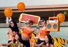 PHOTO: provided by SPHS | The South Pasadenan | Students participate in a costume contest as part of the annual SPHS Color Day.