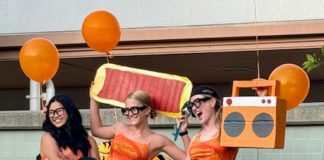 PHOTO: provided by SPHS | The South Pasadenan | Students participate in a costume contest as part of the annual SPHS Color Day.