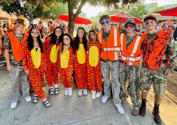 PHOTO: provided by SPHS | The South Pasadenan | Students participate in a costume contest as part of the annual SPHS Color Day.