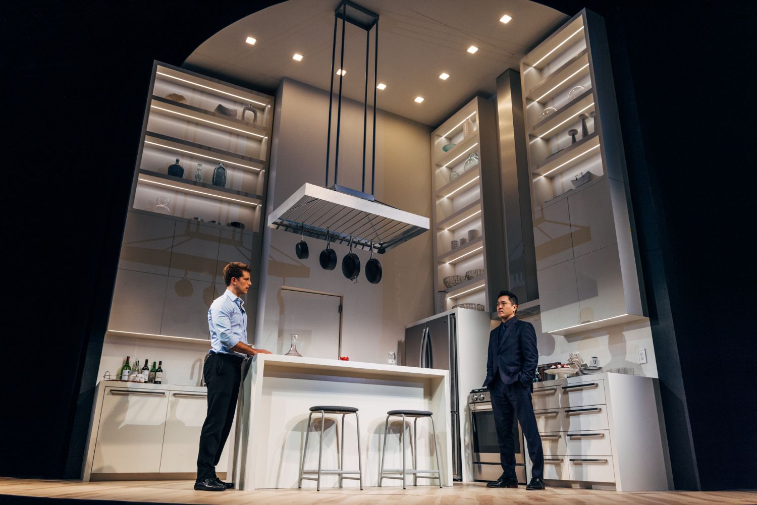 | The South Pasadenan | South Pasadena News PHOTO: Jeff Lorch | The South Pasadenan | Jonah Platt and Brian Lee Huynh in The Engagement Party at Geffen Playhouse.