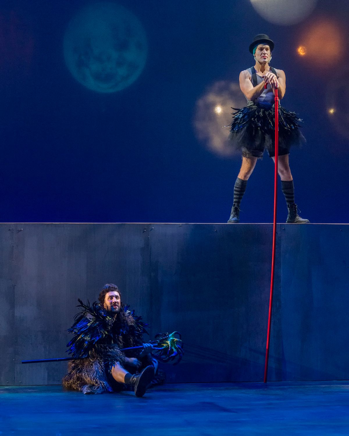 | The South Pasadenan | South Pasadena News PHOTO: Craig Schwartz | The South Pasadenan | Zach Kenney as Oberon and Kasey Mahaffy as Puck in "A Midsummer Night's Dream" at A Noise Within.