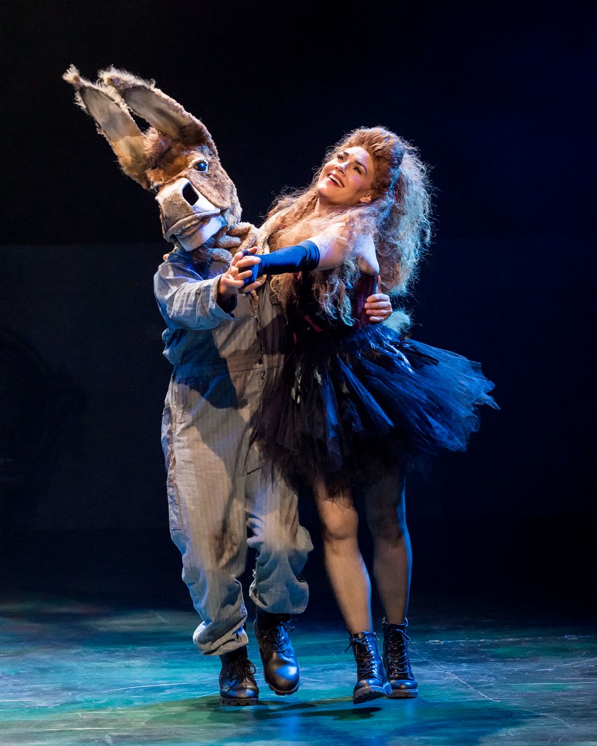 | The South Pasadenan | South Pasadena News PHOTO: Craig Schwartz | The South Pasadenan | Frederick Stuart as Bottom and Trisha Miller as Titania in "A Midsummer Night's Dream" at A Noise Within.