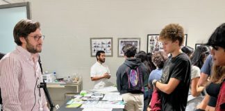 PHOTO: provided by South Pasadena High School | The South Pasadenan | SPHS students traveled via Metro to Oak Crest Institute of Science where they learned about biomedical research and careers in the field.