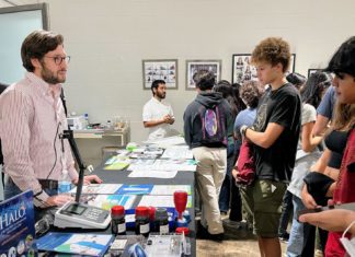 SPHS Students Experience Science Lab Crawl PHOTO: provided by South Pasadena High School | The South Pasadenan | SPHS students traveled via Metro to Oak Crest Institute of Science where they learned about biomedical research and careers in the field.