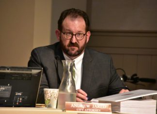 Attorney Andrew Jared representing the contracted law firm Colantuono, Highsmith & Whatley for the City of South Pasadena. South Pasadena FInance Report