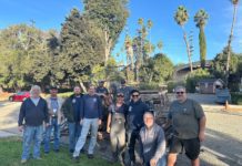PHOTO: provided by SPTOR | The South Pasadenan | SPTOR Construction Crew T1 Left to Right Back Row: Brandon Carlson, Rob Benjamin Left to Right Front Row: Steve Fillingham, Pat O'Neal, Bill Hodson, Josh Aguilera, Tom Peitzman, Jeremy Bruce, Andrew Hunter, and James Jontz.