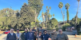 PHOTO: provided by SPTOR | The South Pasadenan | SPTOR Construction Crew T1 Left to Right Back Row: Brandon Carlson, Rob Benjamin Left to Right Front Row: Steve Fillingham, Pat O'Neal, Bill Hodson, Josh Aguilera, Tom Peitzman, Jeremy Bruce, Andrew Hunter, and James Jontz.