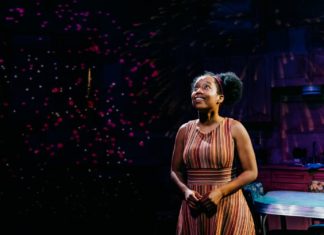 PHOTO: Jeff Lorch | The South Pasadena | Camille Ariana Spirlin in SHE at Antaeus Theatre Company.