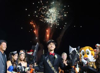 PHOTO: Henk Friezer | The South Pasadenan | Royal Tiger and Homecoming Court presented at South Pasadena High School Homecoming 2023.