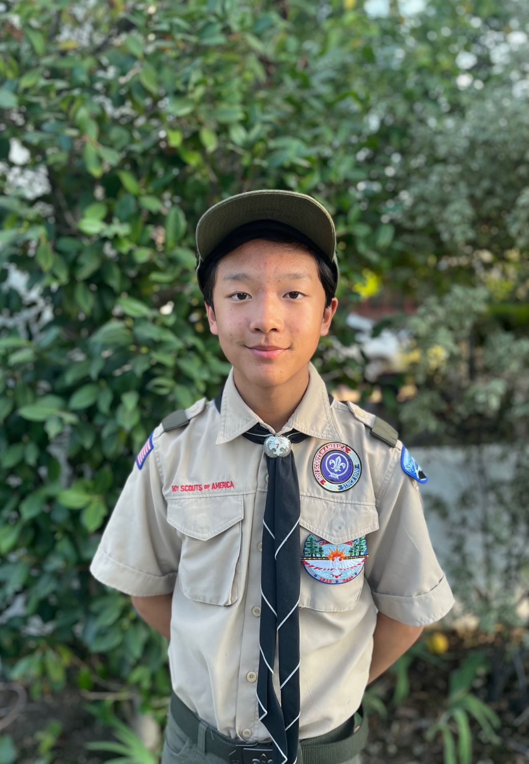 PHOTO: provided by Troop 7 | The South Pasadenan | Author, Lucas G. of Boy Scout Troop 7, is fundraising by selling holiday greenery in South Pasadena.