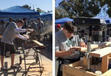 SPUSD Snapshot | High School Students Participate in Rose Bowl Bunk Build