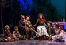 PHOTO: Craig Schwartz | The South Pasadenan | The ensemble of A Christmas Carol at A Noise Within.