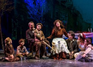 PHOTO: Craig Schwartz | The South Pasadenan | The ensemble of A Christmas Carol at A Noise Within.