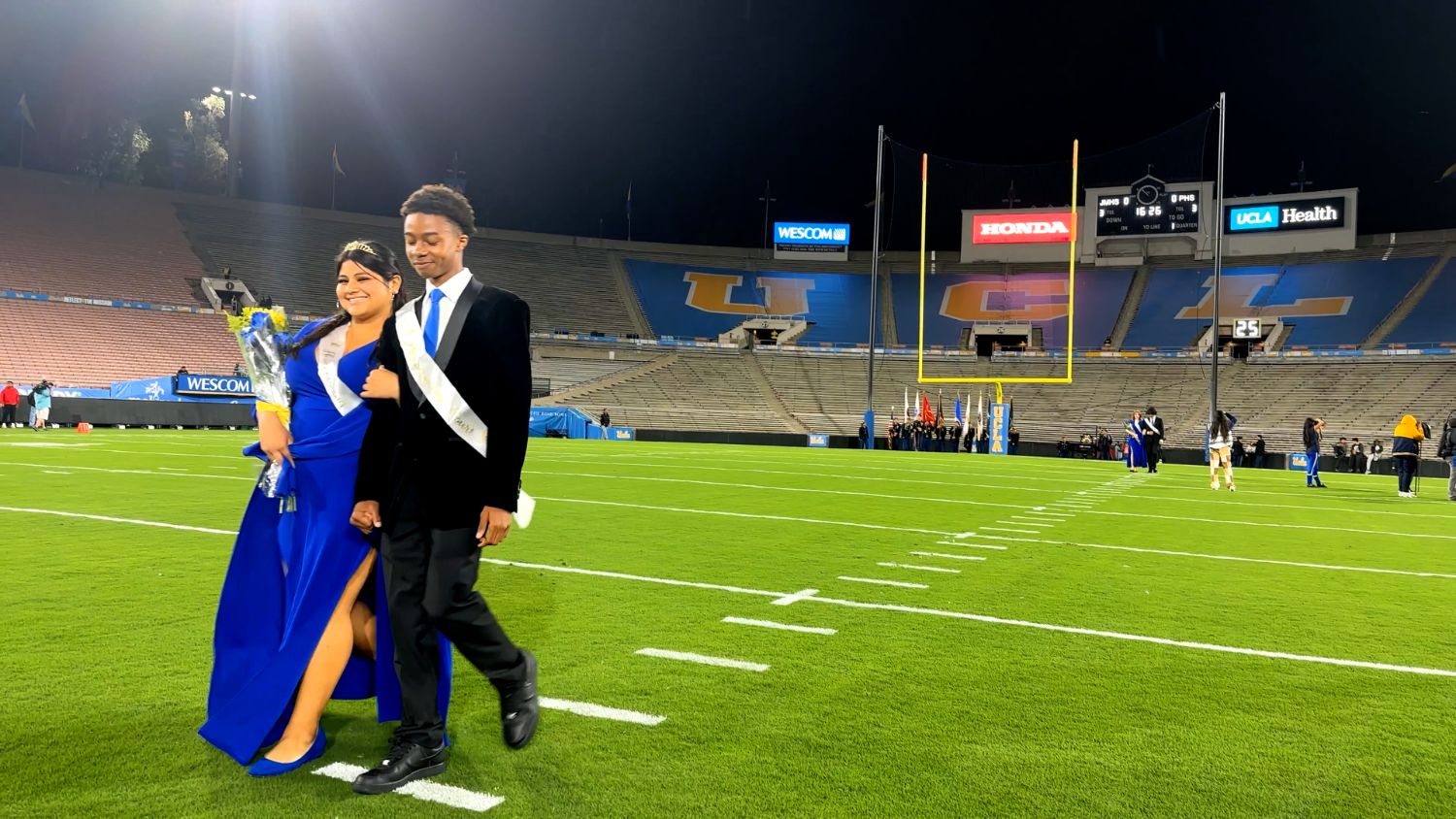 south-pasadena-news-10-26-2023-TT2023_JMHS_1-jonathan-williams | The South Pasadenan | South Pasadena News PHOTO: Jonathan Williams | The South Pasadenan | The John Muir Homecoming Court 2023 presented at the Turkey Tussle 2023.