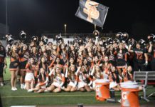 PHOTO: Joseph Ruiz | The South Pasadenan | After game celebrations at the SPHS vs. Temple City Homecoming game at SPHS.