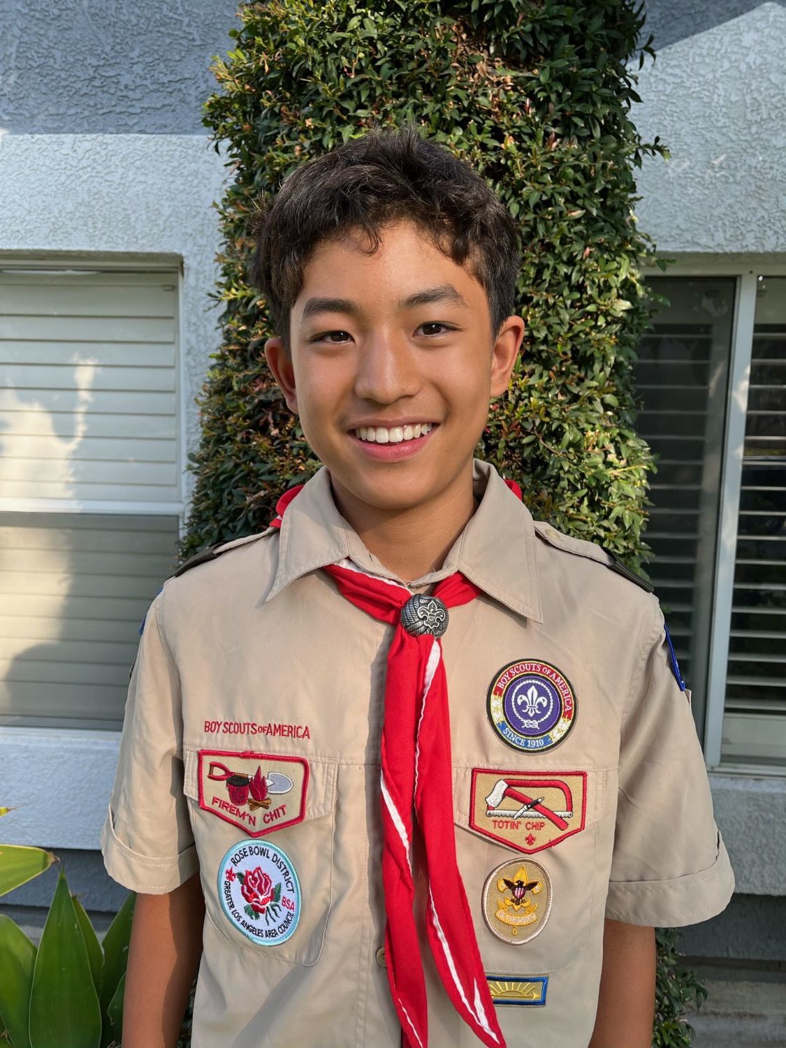 PHOTO: provided by Scout troop 342 | The South Pasadenan | Luke - Troop 342 Senior Patrol Leader