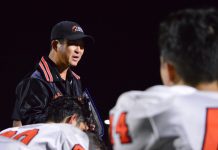 PHOTO: Staff | South Pasadenan | South Pasadena High plays perhaps its toughest opponent when Monrovia pays a 7 p.m. visit on Thursday in a key Rio Hondo League matchup. The Tigers are 5-2, 2-0 in league, while the Wildcats are 6-1, 2-0.