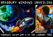 Ray Bradbury | First Lighting of Windows at the Library THURSDAY at 6:00 PM