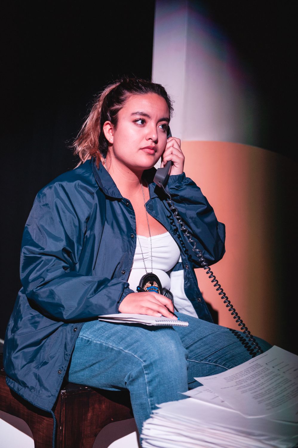 | The South Pasadenan | South Pasadena News PHOTO: Shari Correll | The South Pasadenan | Milla Sanchez-Regalado in TRAP at South Pasadena High School.