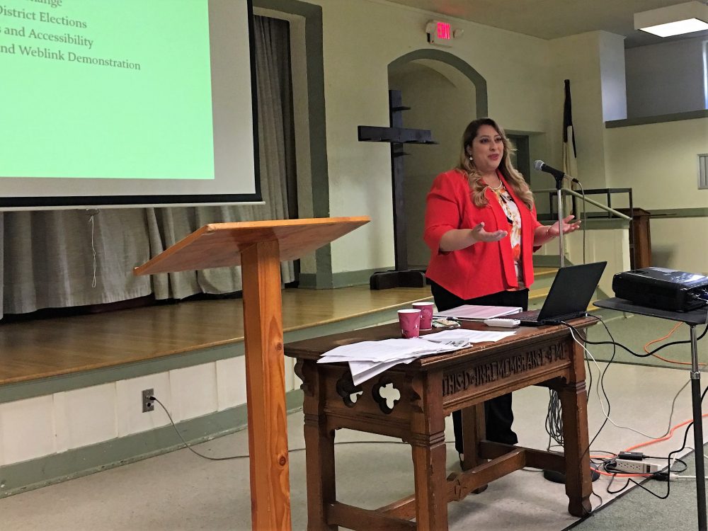 south-pasadena-news-11-09-17-deputy-city-clerk-desiree-jimenez-speaks-at-wisspa | The South Pasadenan | South Pasadena News
