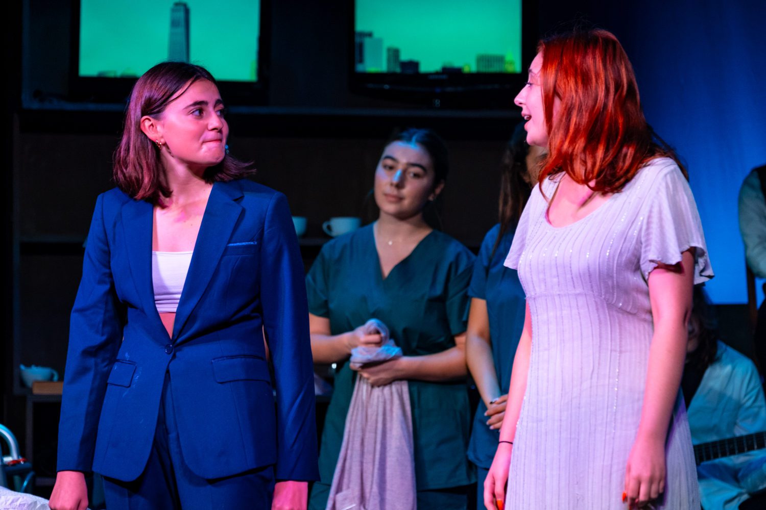 | The South Pasadenan | South Pasadena News PHOTO: Emiko Essmiller | South Pasadenan News | The Cast of "Gone Missing" by The Civilians at South Pasadena High School.